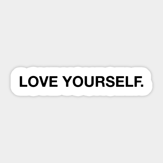 Love Yourself Sticker by Marija154